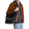 COACH shoulder bag Mott Messenger 47 Zipper closure adjustable strap Rubbed glove tanned leather and vegetable tanned leather Large size Unisex couple