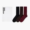 [3PACK] Women's Colored Rib Crew Socks_15 colors