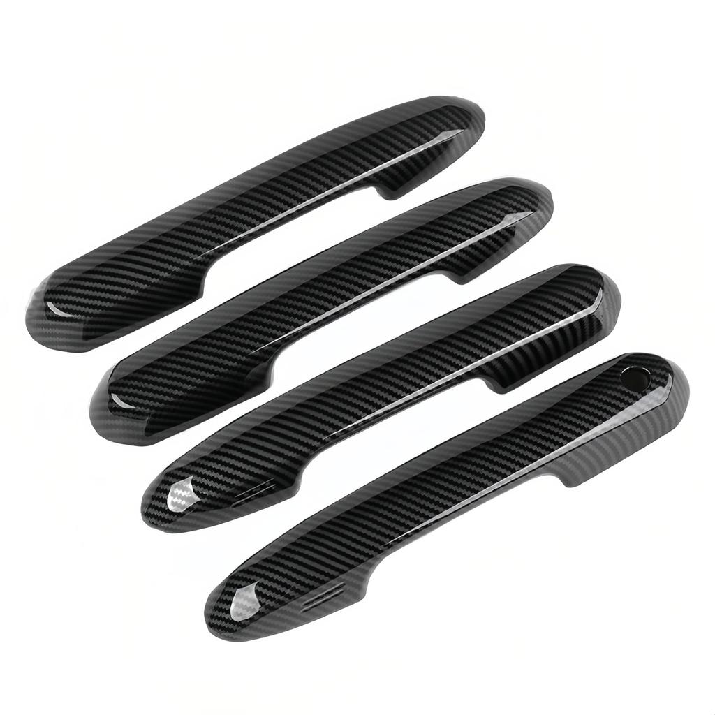 Fits RAV4 2020 2024 Highlander CROWN KLUGER CROWN SPORT WILANDER Door Handle Cover Mirror Finish Exterior Dedicated Parts No Tape Required Full