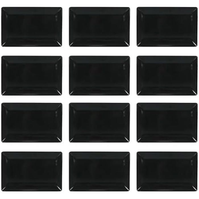 Plateau À Collations - LA MEDITERRANEA - Gris Foncé - 30 X 20 X 2,5 Cm - Multicolore - 12 Unités