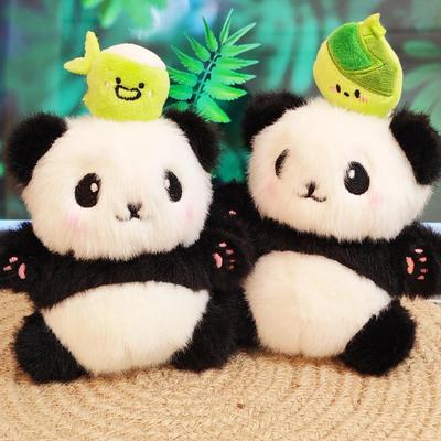 Blitzschneller Versand Panda Plüsch Schlüsselanhänger - Beliebtes Internet-Promi Anhänger Spielzeug
