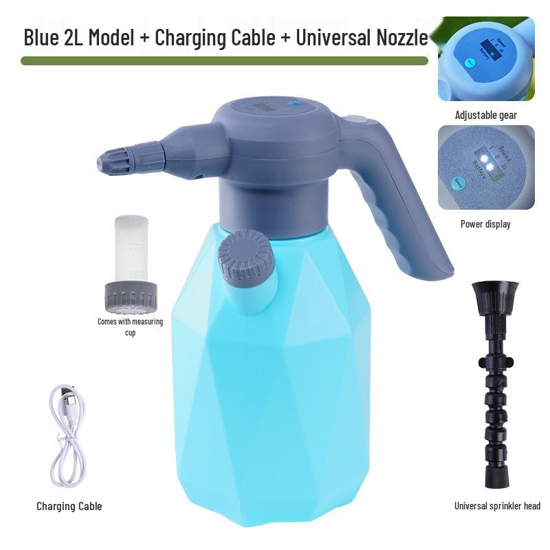 Electric Gardening Sprayer: Multipurpose Watering & Disinfection Can for Household Use