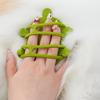 Cat Face Scratcher Soft Turtle Shaped Pet Corner Massage Interactive Leg Wrap Grooming Tool Pet Rubbing Corner Combs For