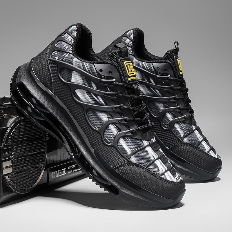 

New Wear-resistant Anti-slip Breathable and Trendy Sports Shoes with Large-sized Lightweight and Versatile Rebound Hiking Shoes 47 чорний