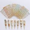 Laser Butterfly Nail Art Stickers Nail Decals Decorations Diy Manicure