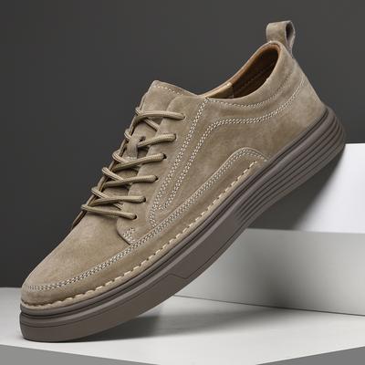 Wildleder Herrenschuhe Mode Leder Oxford Schuhe Schnürschuhe Herren Freizeitschuhe Neue Outdoor Herren Sneaker Freizeit Laufschuhe