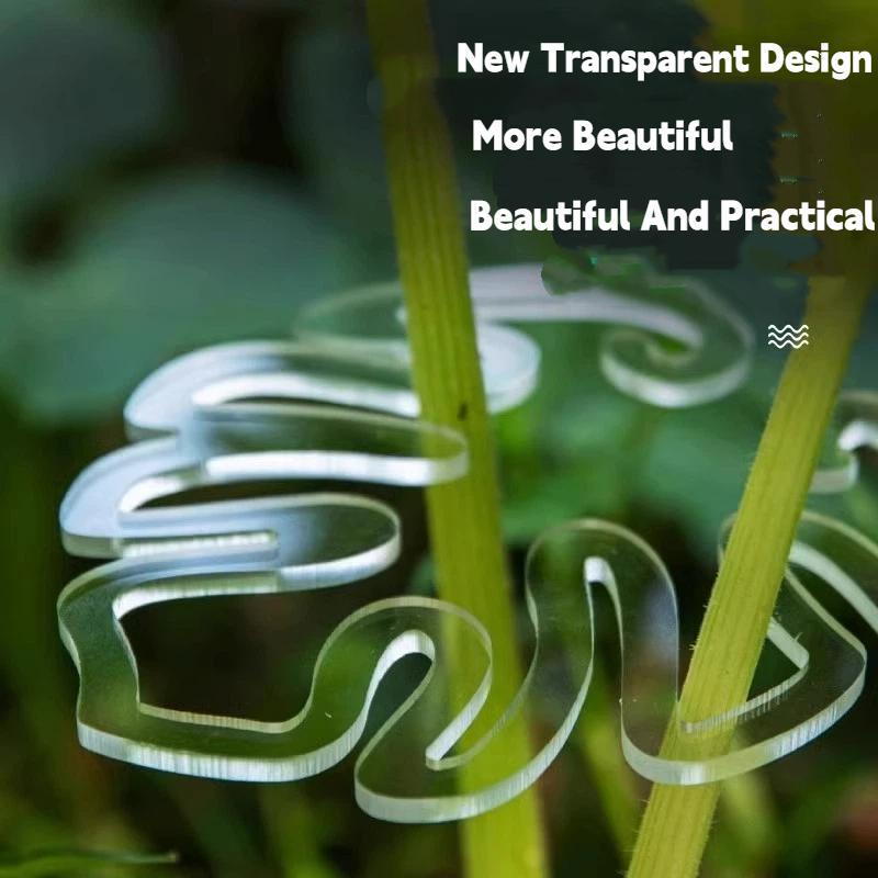 Monstera Plant Support Plants Holder Leaf Shape Plant Stand Fixation Bracke Plastic Support Pile Tools Gardening Accessories