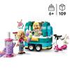 LEGO® Friends 41733 La Boutique Mobile De Bubble Tea, Jouet Enfants 6 Ans, Scooter, Mini-Poupées