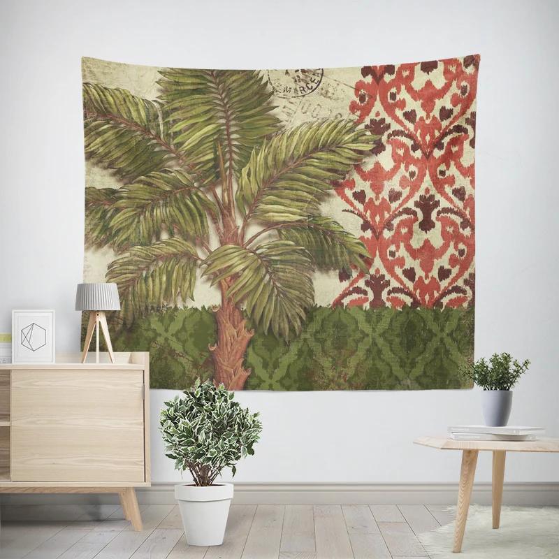 Modern Wall Decoration Aesthetics Home Hawaii Tapestry Rural Nostalgia Hanging Large Fabric Autumn Bedroom Hanging Fabric