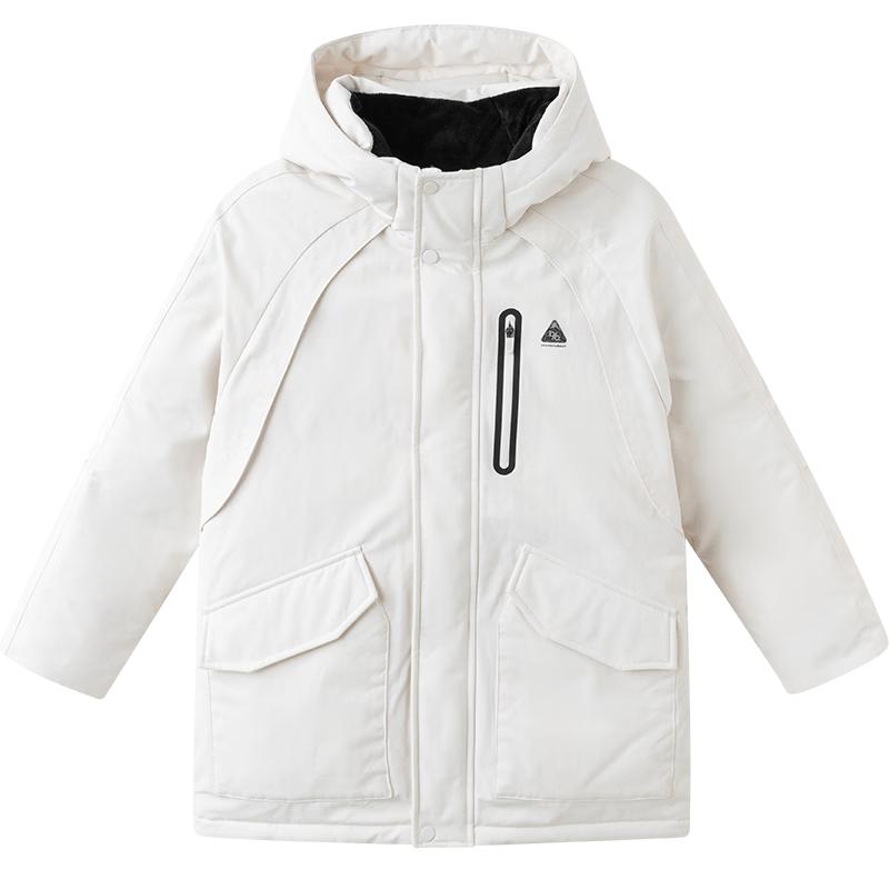 Balabala Kids' Unisex Hooded Down Jacket