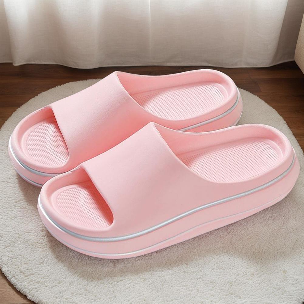 Women Men Pillow Slippers EVA Thick Sole Cloud Slides Non-slip Cloud Slippers Shower Slippers for Indoor and Outdoor