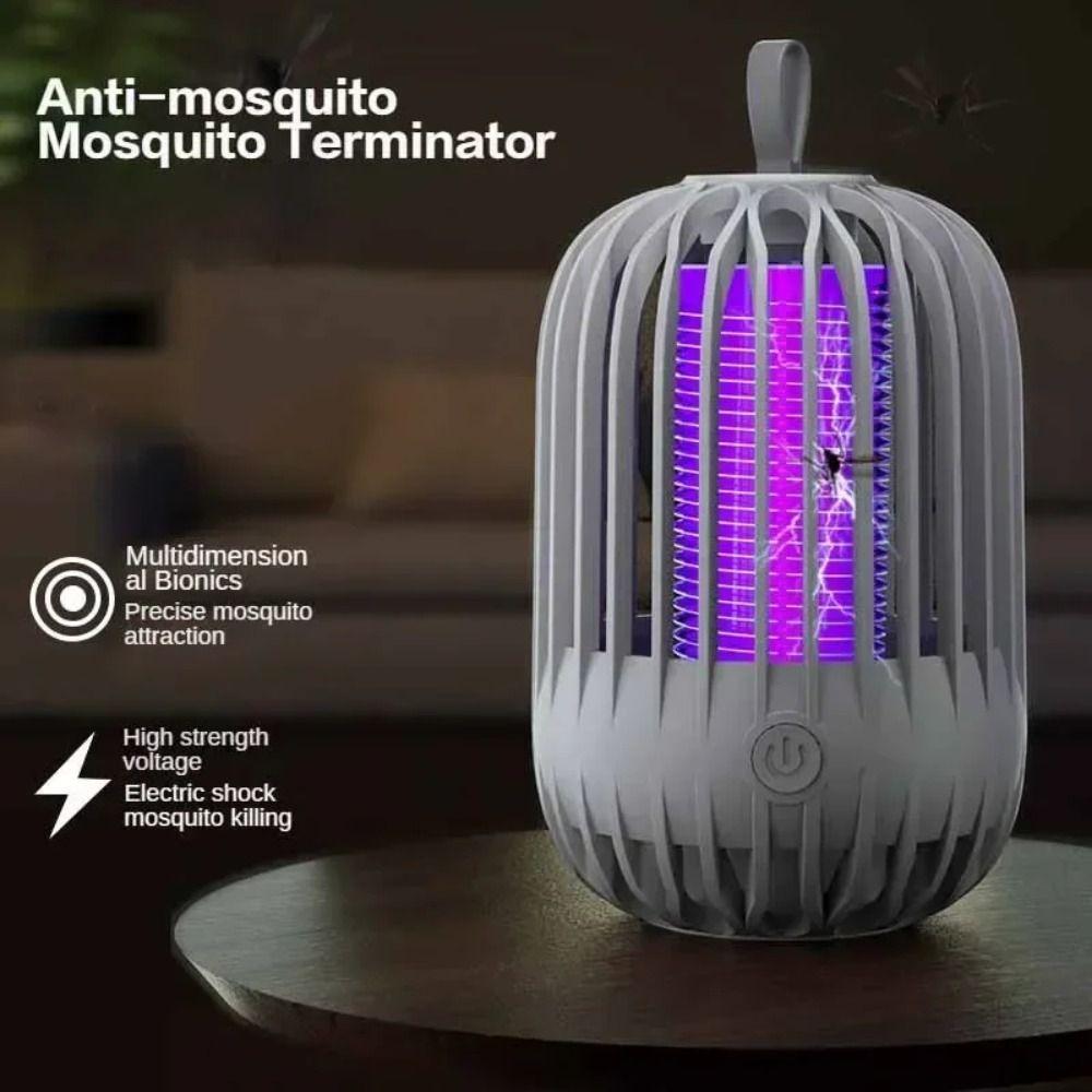 Low-Voltage Mosquito Lamp Cordless Plug-in Mosquito Killer Bug Catcher Device  Camping Light