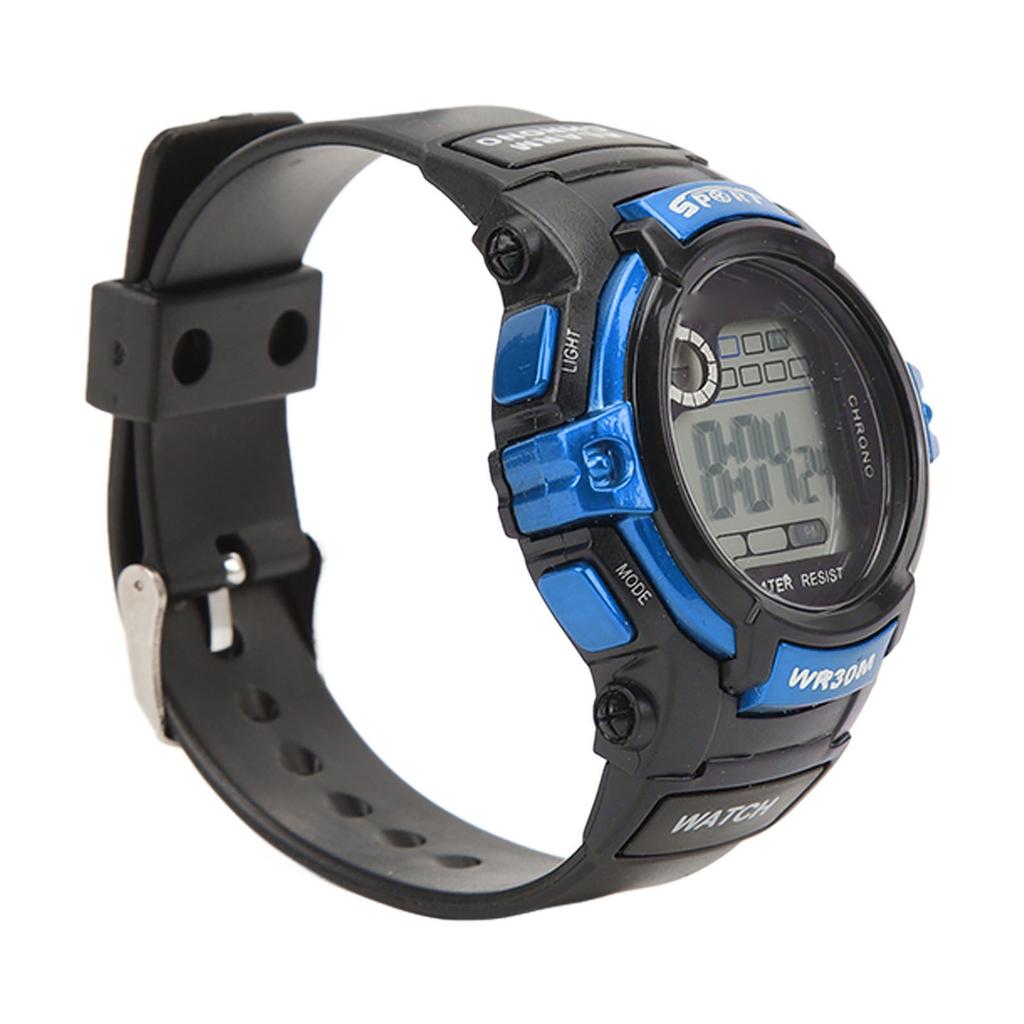 Sports Watch Digital LCD Electronic Watch Luminous Men Watch for Outdoor Activities