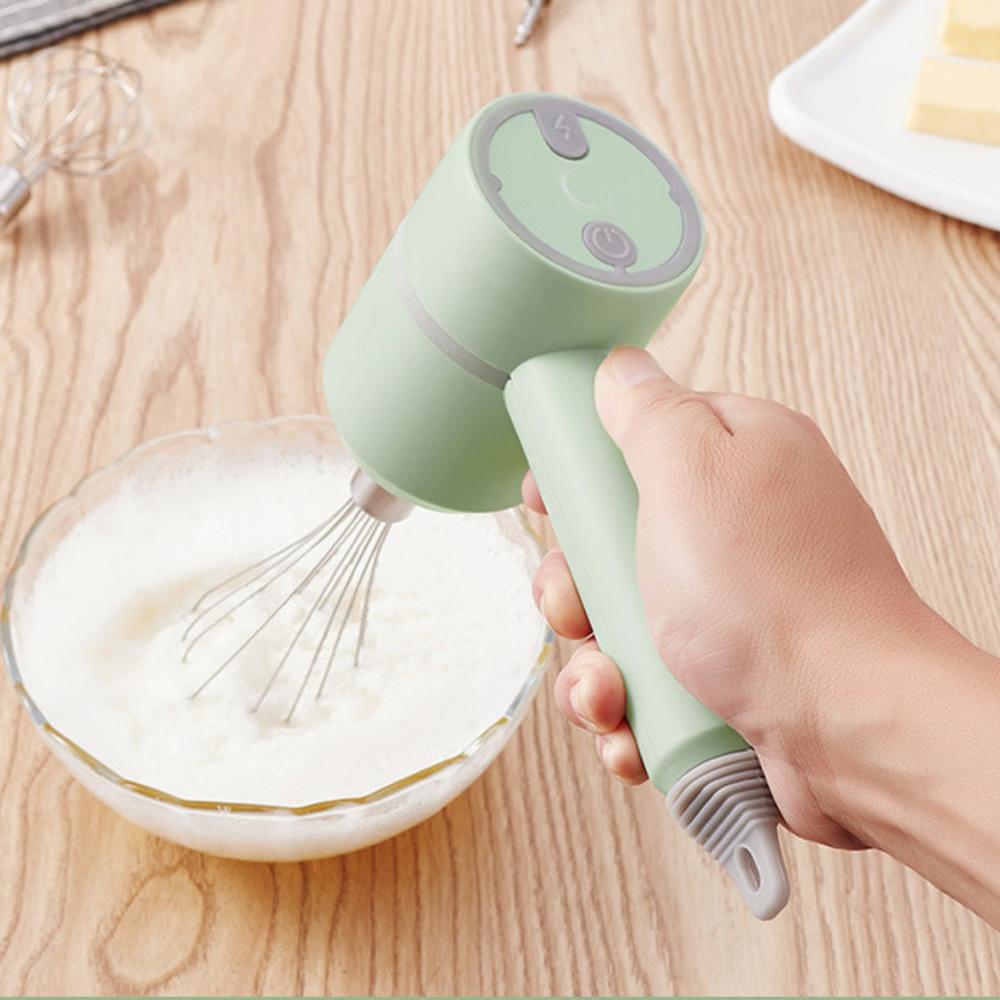 Wireless Mini Mixer Electric Food Blender Handheld Mixer Egg Beater Automatic Cream Food Cake Baking Dough Mixer
