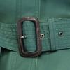 YVES SAINT LAURENT 90s Old coat green Women Used