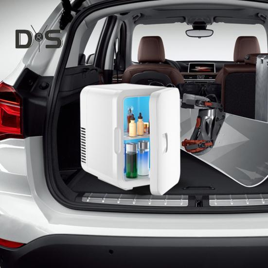 6L mini chladnička Multifunkční dóza na nápoje Úspora energie Tichý provoz Přenosná kompaktní stolní chladnička