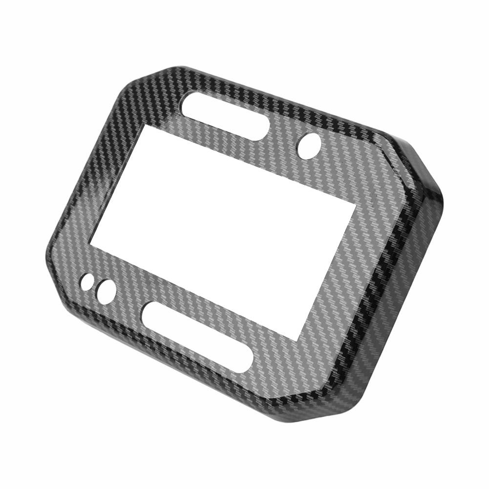 ABS Meter Cover Carbon Black Meter Cover Instrument Protection Carbon Fiber Black Fit For Honda ADV160 High-Strength Material