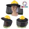 Hjälm Solskydd Nackskydd Sommarhjälm Mesh Solskydd Hög Synlighet Reflexiv Hjälmskärm För Utomhuskonstruktionsarbetare