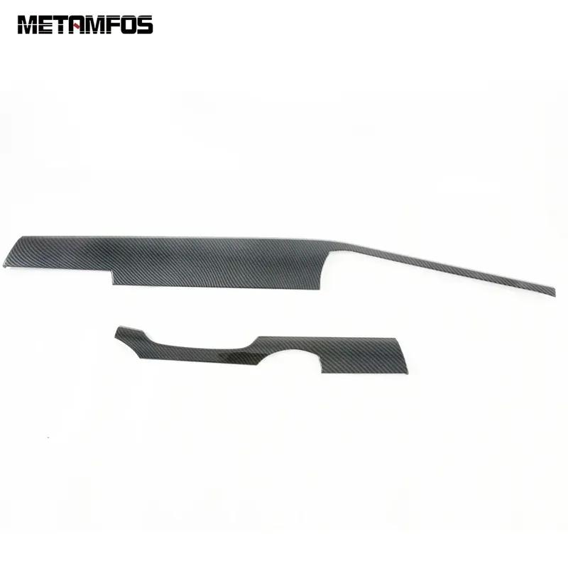 Interior Accessories For Kia K5 Optima DL3 -  Carbon Fiber Center Console Dashboard Panel Strip Trim Car Styling