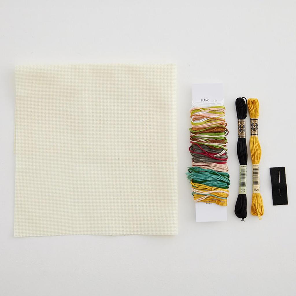 Kurahashi Rei Cross Stitch Kit - "Otodokemono" (Delivery) - Kurahashi Rei Cross Stitch Embroidery Craft Kit CF916107