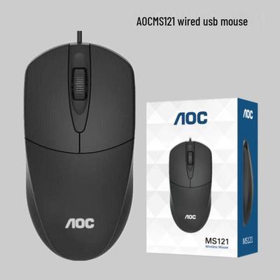 AOC MS121 Wired USB Mouse for Notebook, Desktop, Business, Office, and Gaming