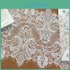 3 Trim Meters Eyelash Lace High Quality Wedding Veil Lace Material Bilateral Eyelash Lace Trim Diy Clothing Accessories