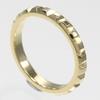 Boucheron Quatre Court Paris Medium Ring K18 Yellow Gold #4.9(US Size) 3.35g Women Used