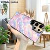 Phone Case: 2D Flat Samsung Galaxy A34 A35 M05 M06 S20 S22 S21 FE Plus 5G Protective Case, Couple Style, Rainbow Cloud Butterfly, Christmas and Hallow