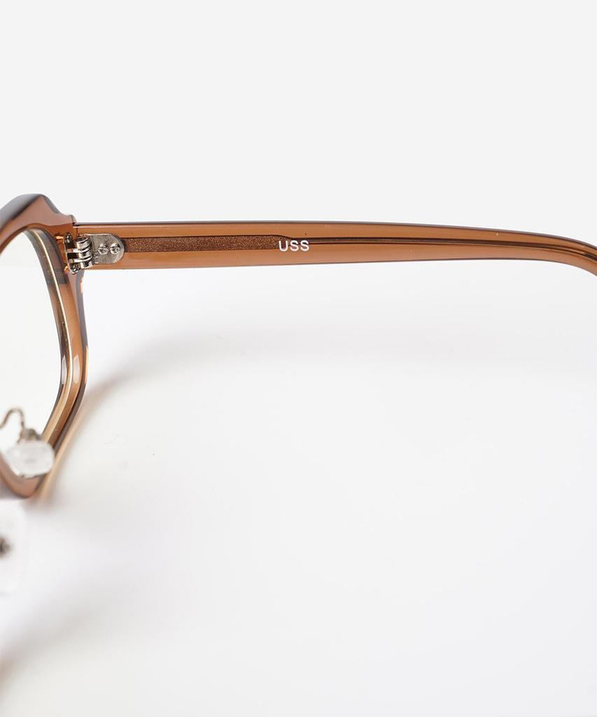 Waiemssielkeiwai Uss S9 Eyewear Frame - Frame : Brown / Lens : Clear