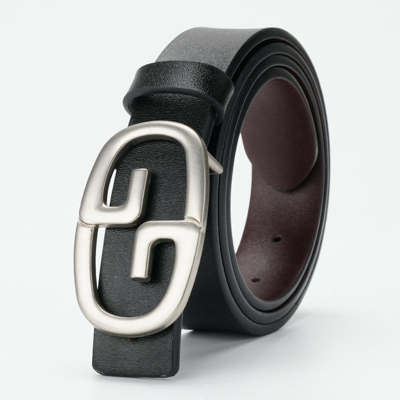 

Ремни для модных женских платьев для украшения Тонкие ремни Универсальные новые фасоны юбок Гладкие пряжки для женских брюк 105cm