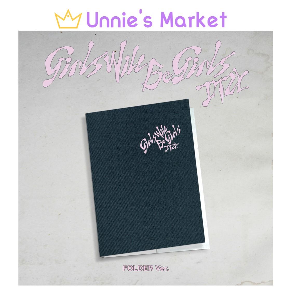 

ITZY [Girls Will Be Girls] Folder Ver. + Free Gift NO POB (ALBUM ONLY)