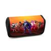 FORTNITE Cartoon Pencil Box Double Layer Flip Pen Case Lightweight Stationery for Kids School Daily Use,Boys&Girls Ages 6-11
