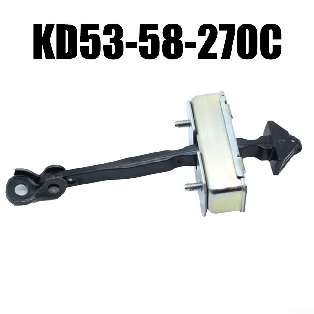 Front Door Check Black Replacement Silver Practical