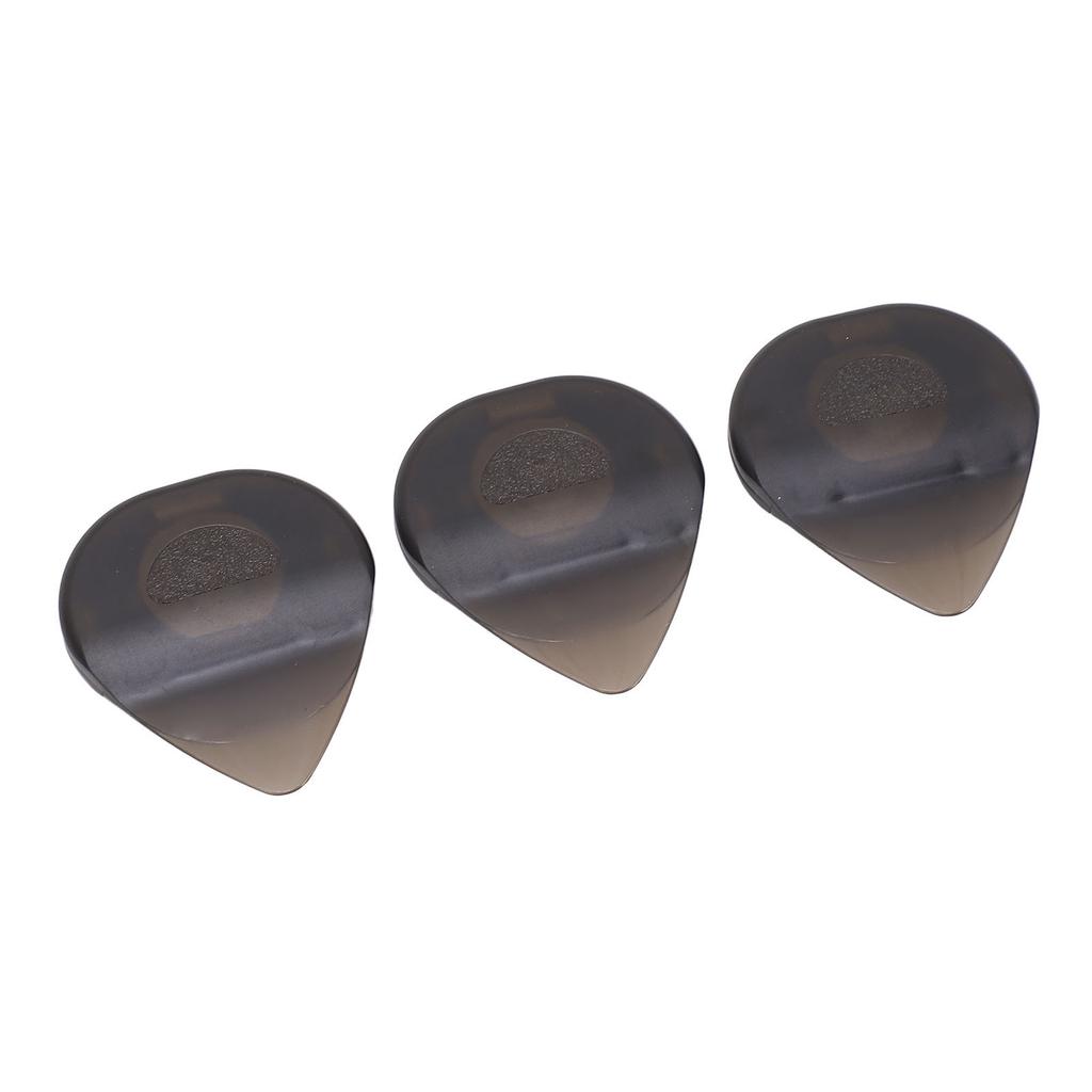 3PCS Light Up Guitar Pick ABS High Hardness Sensitive LED Glowing Pick for Practice and Performance