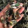 1PC Natural Green Ghost Phantom Crystal Stone Mini Healing Quartz Gems Specimen Ornament Pendant Craft DIY Craft Gift Home Decor