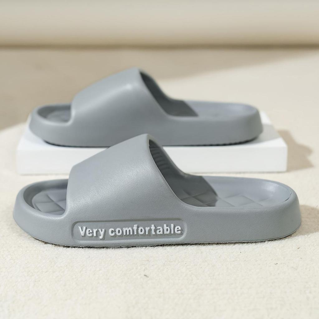 Bequeme EVA-Sandalen für Damen, dicke Sohle, rutschfest, lässig, für drinnen und draußen, Strandsandalen