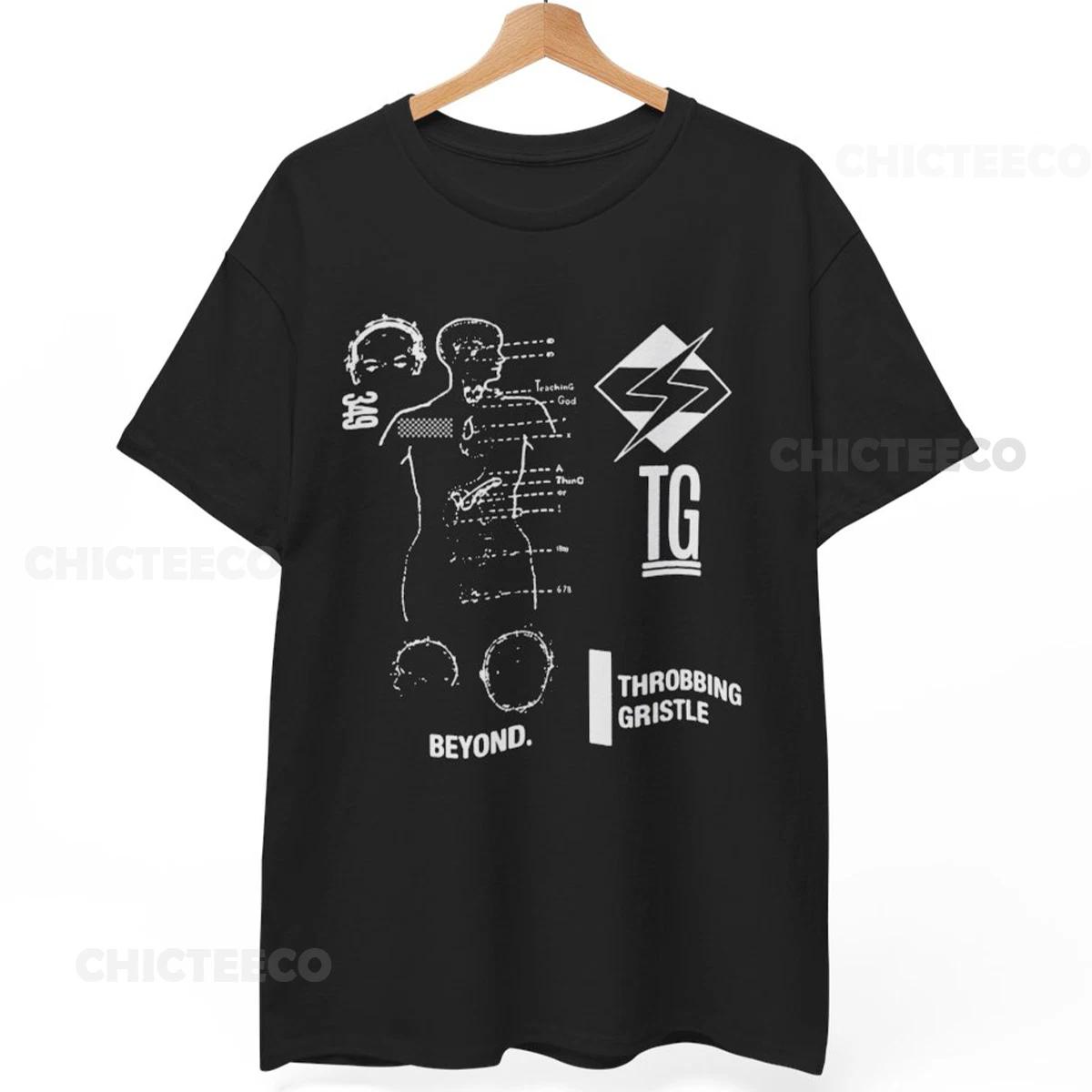 Throbbing Gristle T-Shirt Industrial Experimental Genesis P-Orridge Unisex Tee 4XL