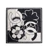 Foulard Stampati Primavera ed Estate, Foulard Quadrati 90 Fiore di Tè, Foulard da Donna Protezione Solare, Foulard, Accessori