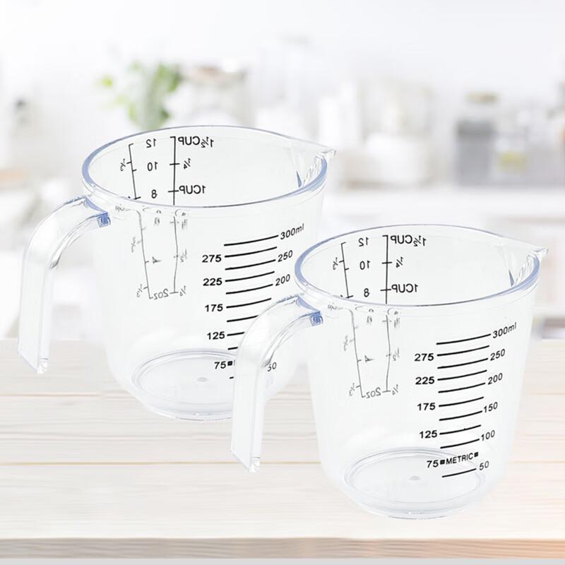 

300ml Transparent Plastic Measuring Cup