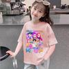 Derpy Tiger Kpop Demon Hunters Shirt for Kids Baby Girl T-Shirt Cute Tiger Cartoon Clothes 2025 Hot Movie Print Soft
