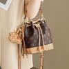 Foreign Style Bucket Bag, Women'S Bag, Premium Messenger Bag, Women'S Commuter Handbag, Large-Capacity Shoulder Bag.