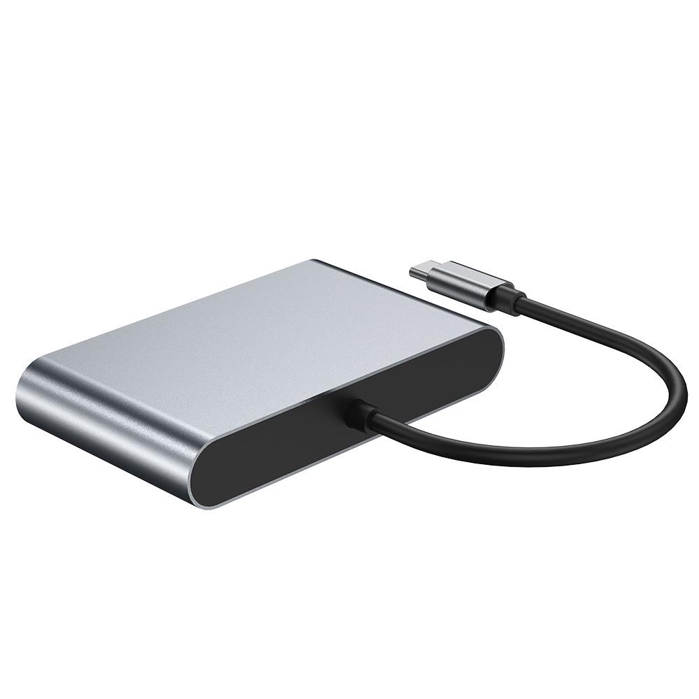 USB-C 4-in-1 Docking Station for Apple Laptop/iPad with HD Converter, USB 3.0 & 100M Network