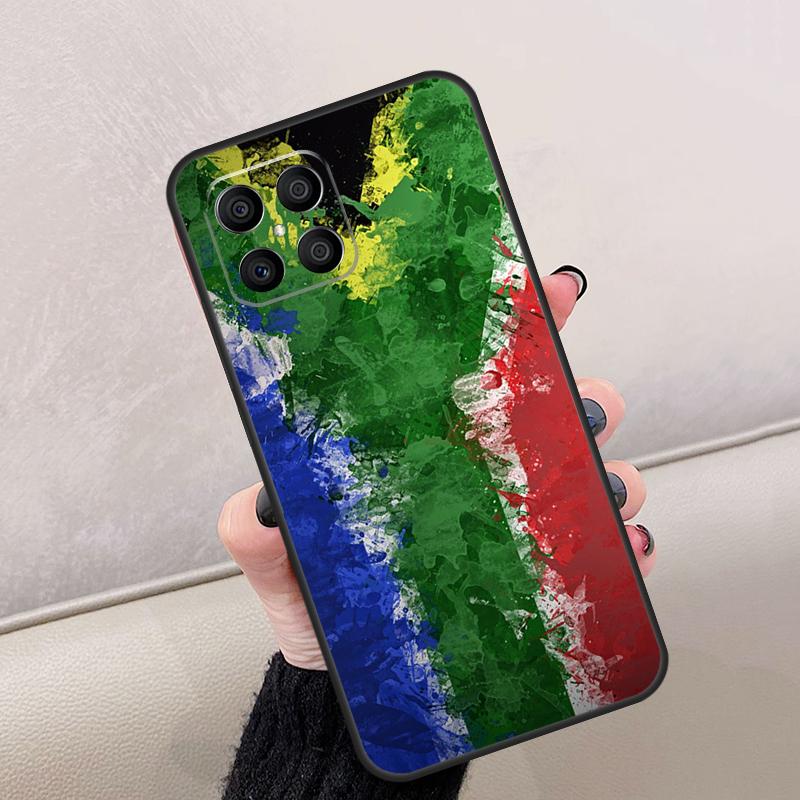 South Africa Flag For Honor Magic 8 6 7 Pro Case For Honor 400 Lite 200 50 70 90 X8c X8b X9a X9b X9c X9d Win RT