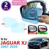 For Jaguar XJ X358 X351 XJ8 XJR 2007~ Full Cover Rearview Mirror Rainproof Anti Fog Film Car Accessories 2010 2013 2015 2018