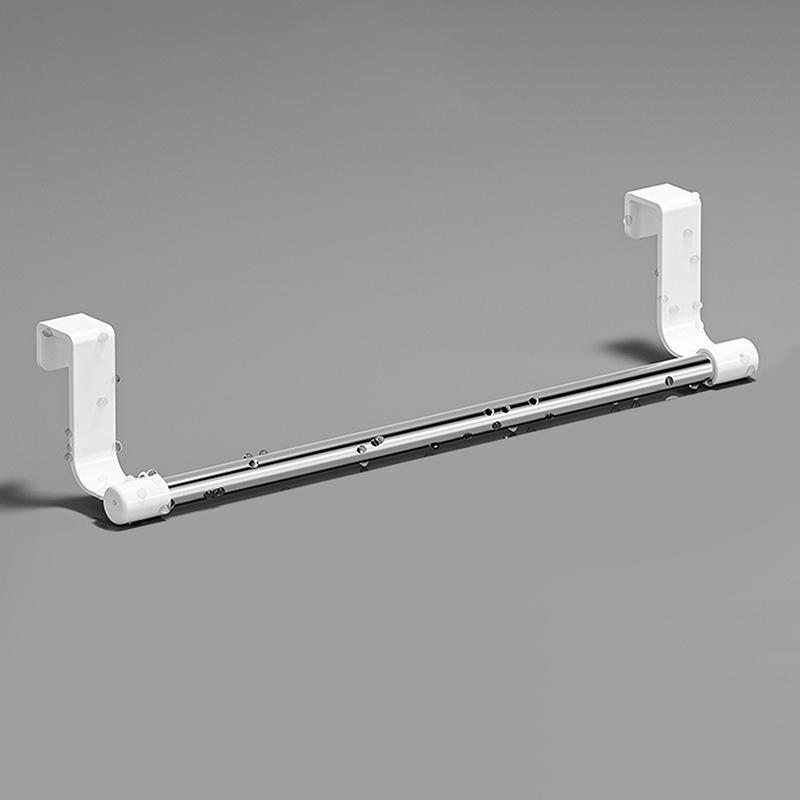 1Pcs Wall-Mounted Kitchen Cabinet Towel Rack - Space-Saving Dishcloth Holder For Home And Bathroom No Drilling Require