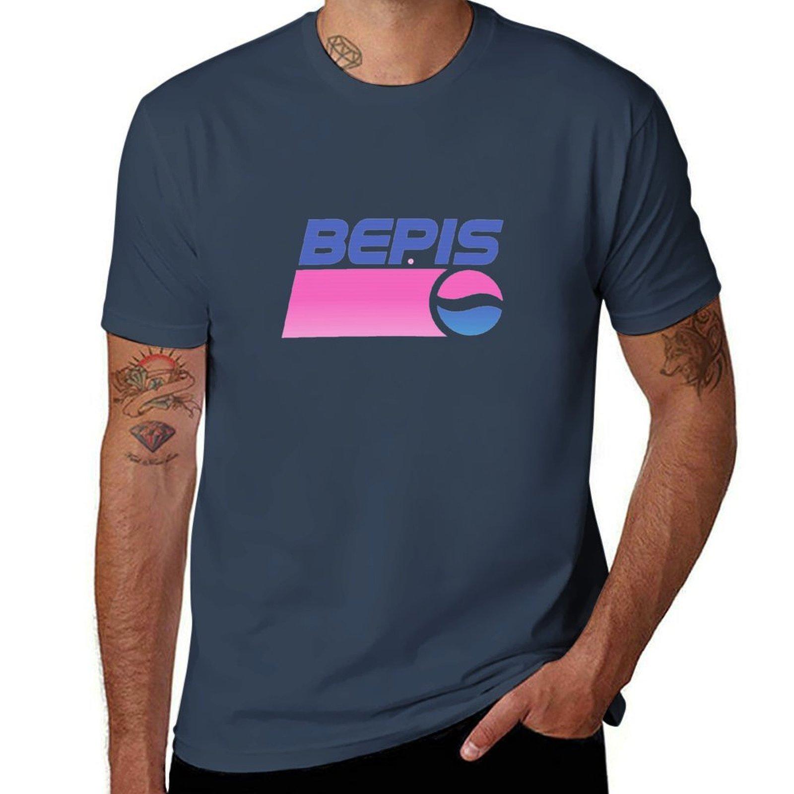 Bepis Aesthetic Tshirt Casual Fashion Print Tee Top S
