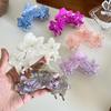 Elegant Floral Design Large Acetate Hair Claw Clip With Sparkling Rhinestones