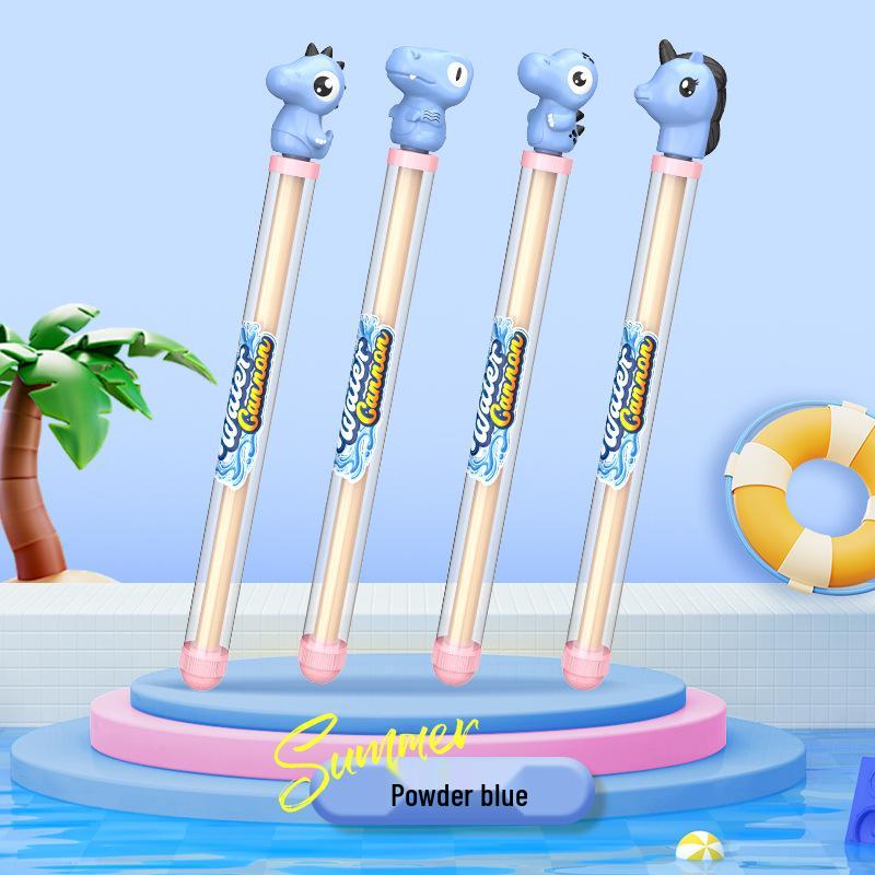 Cartoon Fireworks Water Gun: Pull-out Toy for Kids' Beach & Outdoor Water Play