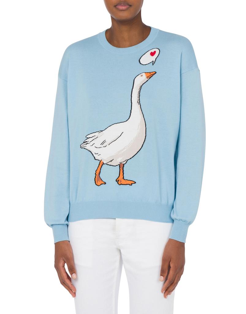 MOSCHINO Goose Cotton Pullover