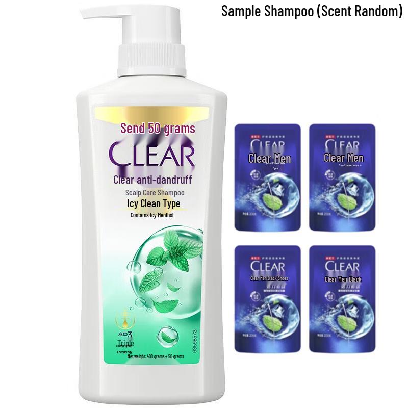 

Clear Icy Mint Purifying Anti-Dandruff Shampoo